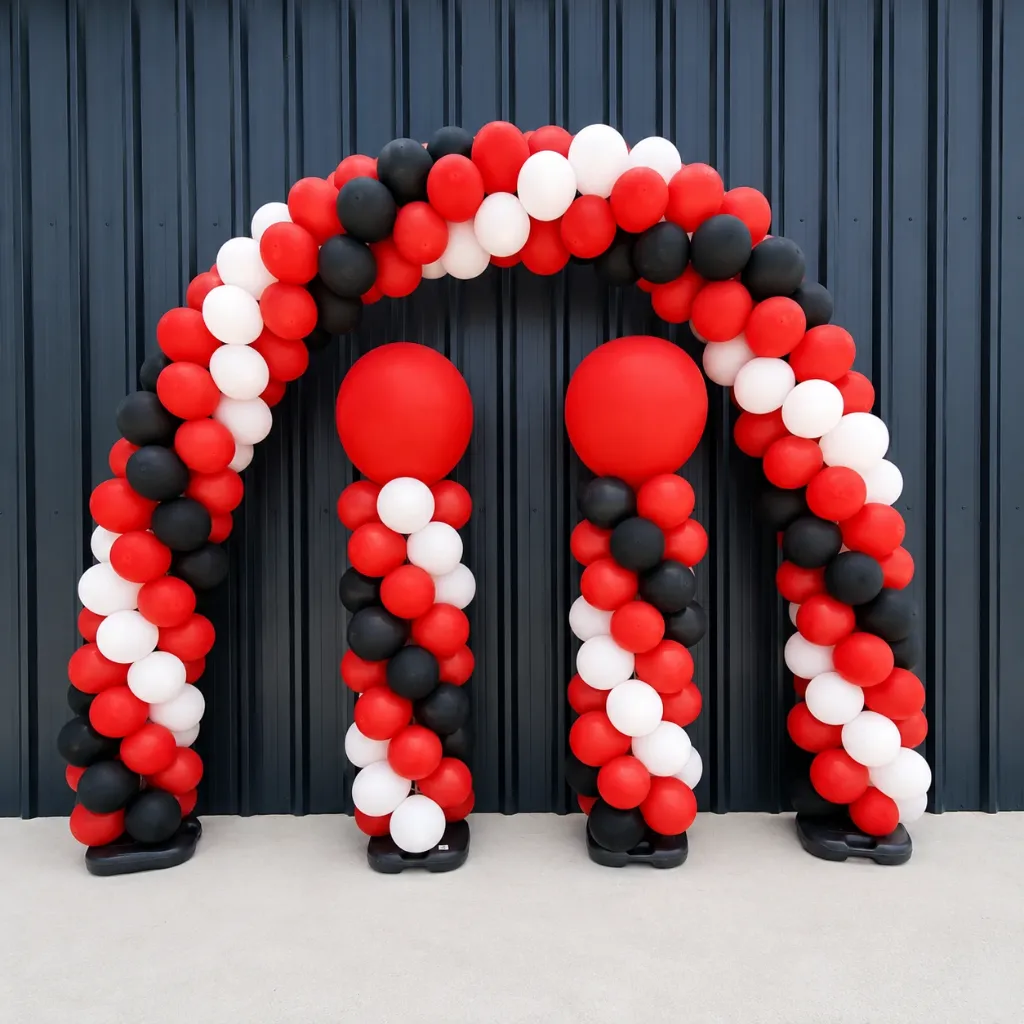 Pack spécial : 2 colonnes de ballons + 1  arche de ballons XL