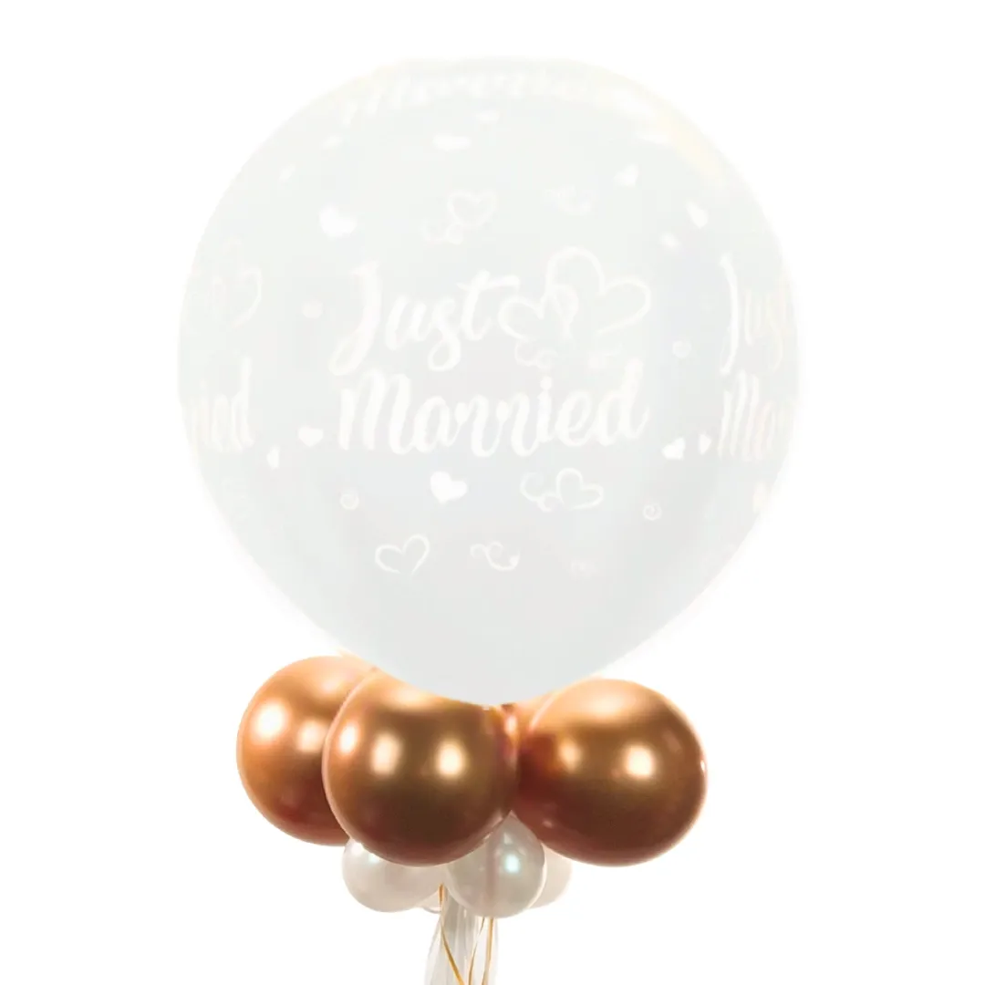 Reuzeballon Just-Married