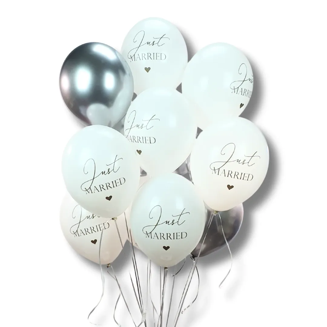 Ballonboeket Huwelijk