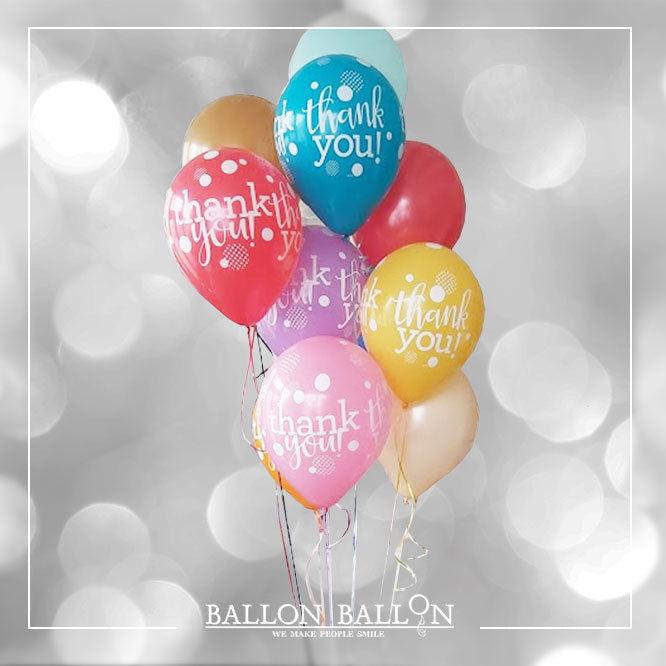 Bouquet de ballons 'Thank You'
